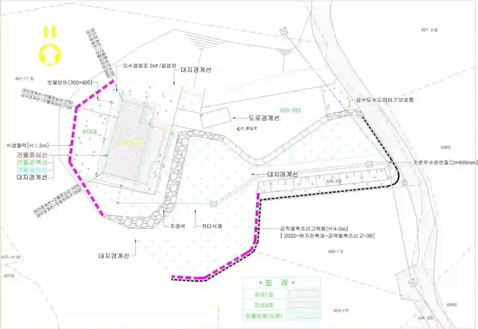 백석리 432 배치도 이미지